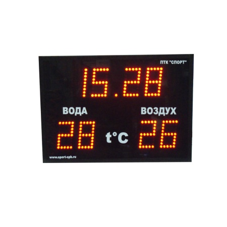 Купить Часы-термометр СТ1.13-2t для бассейна в Заполярном 