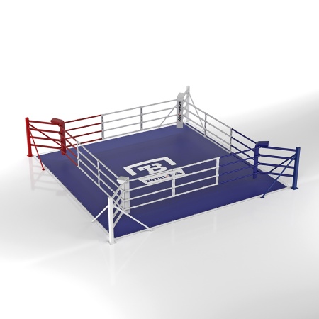 Купить Ринг боксерский напольный Totalbox на упорах 5х5м в Заполярном 