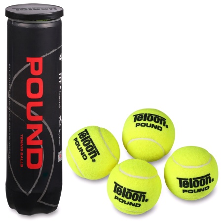 Купить Мяч для большого тенниса Teloon 828Т Р4  (4 шт) в Заполярном 