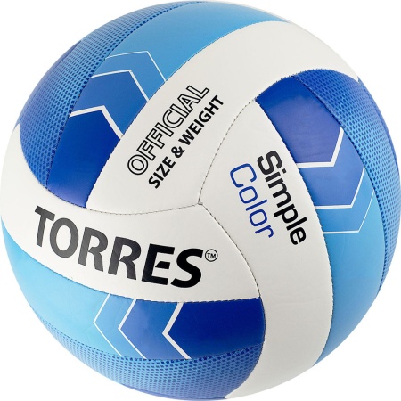 Купить Мяч волейбольный Torres Simple Color любительский р.5 в Заполярном 